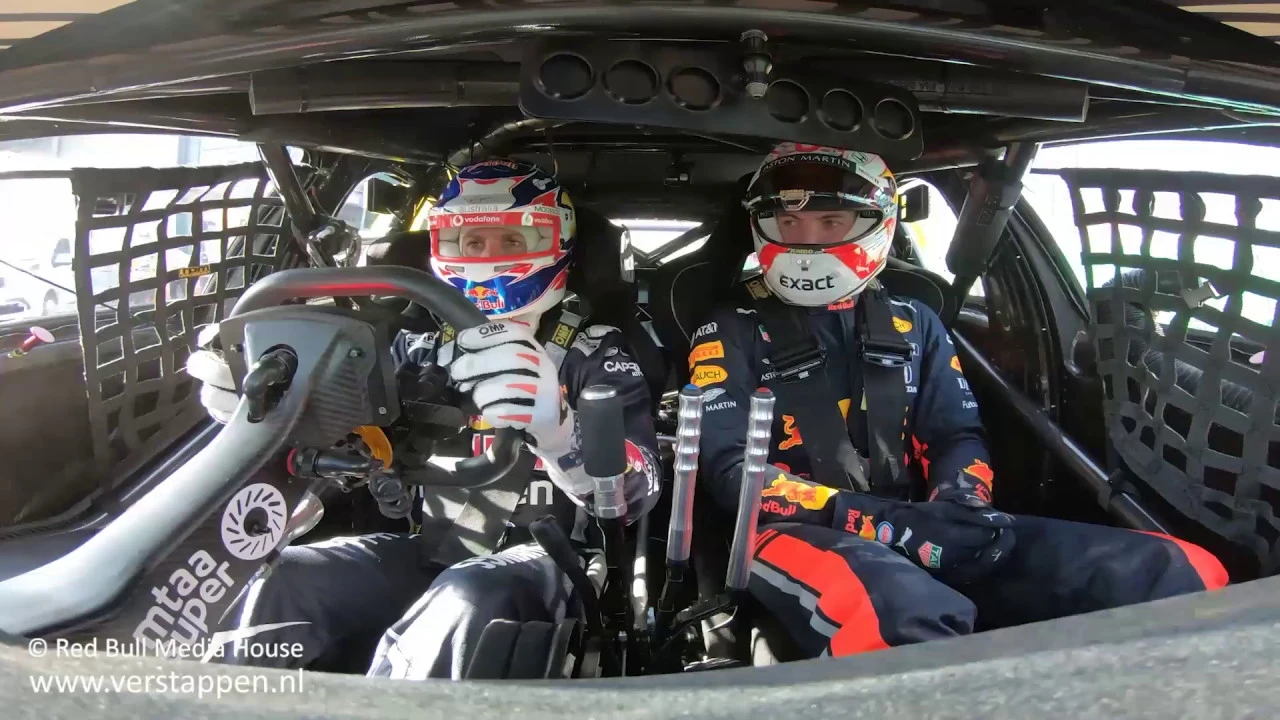Max Verstappen joins JDub for a lap around Melbourne in an Australia Supercar Max Verstappen joins JDub for a lap around Melbourne in an Australia Supercar