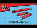Transforming Stealth Stick to Stun-Chuck