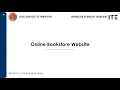 Online Bookstore Website Project Presentation - Chheng Seng Hong