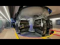 【ノーカット】横浜エアキャビン（横浜ロープウェイ）みなとみらい夜景（桜木町行）YOKOHAMA AIR CABIN