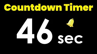 46 second Countdown Timer with Alarm