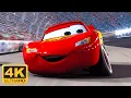 Download Lagu Cars (2006) Opening Scene, Dinoco 400 Race, Lightning McQueen VS Chick Hicks (Remastered 4K 60FPS)