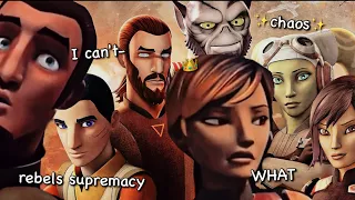 nobody edited star wars rebels so i will ALL SEASONS COMPILATION