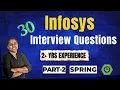 Infosys Spring Interview Questions for 2 Years Real Candidate Questions - Part 2 Spring Boot Only