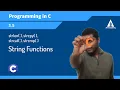 Built in String Functions Programming in C EST102 KTU Malayalam