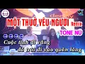 Một Thuở Yêu Người Karaoke Remix Tone Nữ | Beat Vinahouse Bốc Lửa