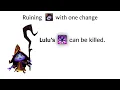 Ruining Supports With One Change
