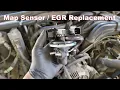 2007 Ford Explorer MAP Sensor EGR Replacement 2004-2010 - P0108 P0109 Fix