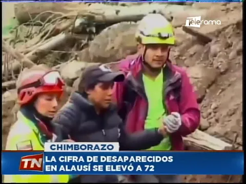 Ascienden a 21 los muertos por el deslizamiento de tierra en Alausí