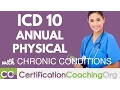 ICD-10 Coding Annual Physical with Chronic Conditions