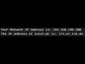 Find IP Address and host name Application in Python
