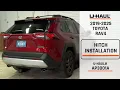 2019-2025 Toyota Rav4 U-Haul Trailer Hitch Installation AP3001A