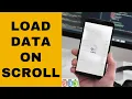 How to load data on scroll in JavaScript Infinite Scrolling working demo for web and mobile