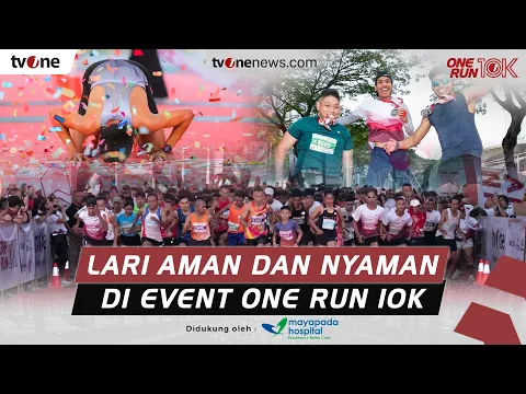 Lari Aman dan Nyaman, Mayapada Hospital Support Medis di Acara One Run 10K