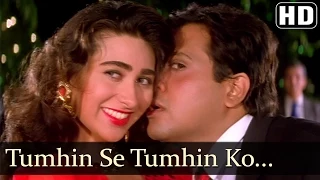 Download Tumhin Se Tumhin Ko Chura Lenge - Govinda - Karishma Kapoor - Dulaara - Bollywood Songs MP3