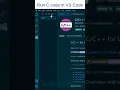 Run C Code in VS Code