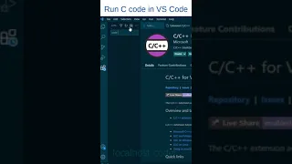 Run C Code in VS Code