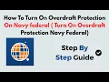 How To Turn On Overdraft Protection On Navy federal Turn On Overdraft Protection Navy Federal