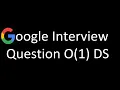 Google Onsite Coding Interview Question