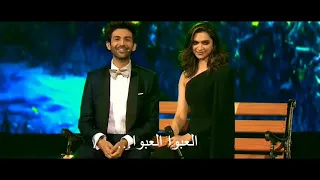 رانفير سينغ يحرج زوجته ديبيكا أمام الجمهور Ranveer Embarrasses Deepika 