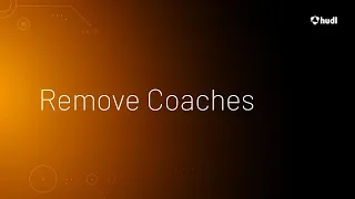 Remove Coaches