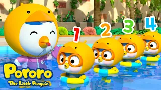 Pororo Bahasa Indonesia | Lima Bebek Kecil | Kartun Anak | Lagu Anak | Bahasa indonesia