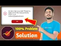 IPPB App Fix An error has occurred Problem Solved 2024 An error has occurred Please Try A