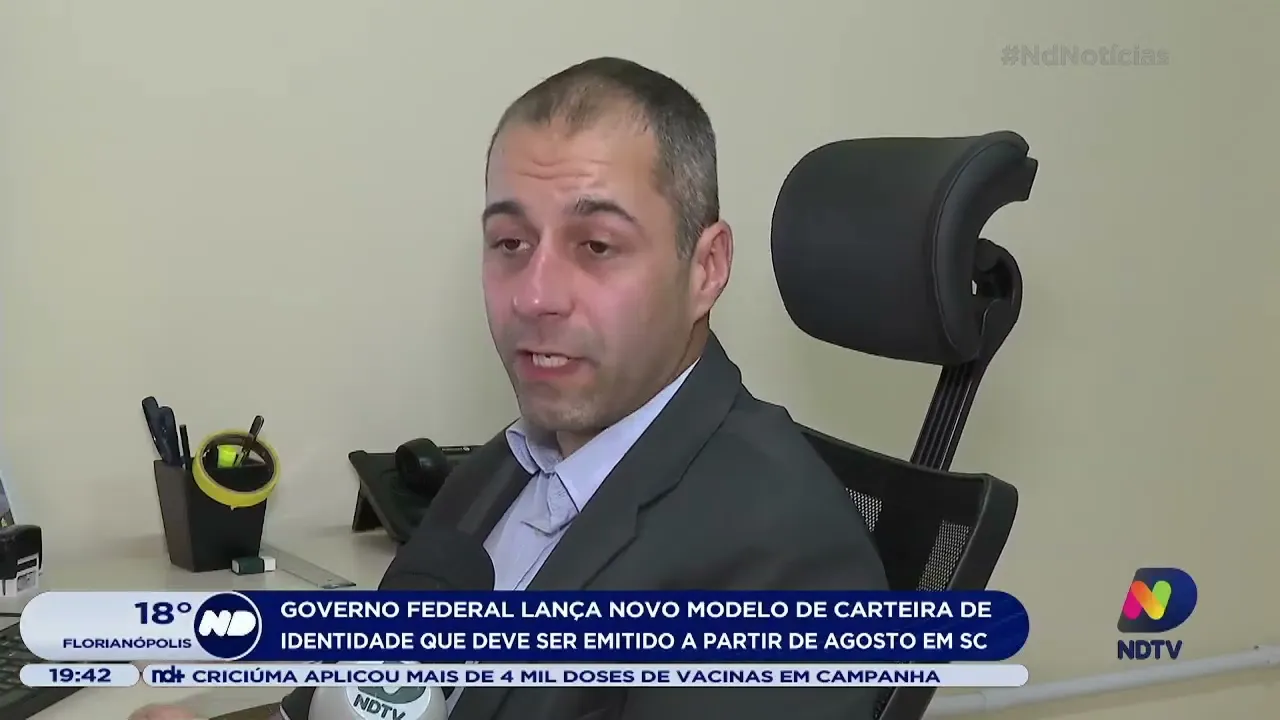 Novo modelo de carteira de identidade deve ser emitido a partir de agosto