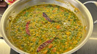 ପାଳଙ୍ଗ ତଡକା ଡଲି ଥରେ ବନେଇ ଦୁଇଟାଇମ Lunch Diner ରେ ଖାଇବେ / Palanga DalTadka / Palak Dal protein rich