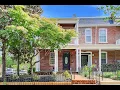 Capitol Hill Home Tour End-Unit Row House Near Lincoln Park 419 12th St NE