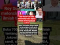 Download Lagu 18 AGUSTUS 2025 RESMI ROY SURYO CS LAUNCHING BUKU KAJIAN ILMIAH TENTANG IJAZAH JOKOWI #roysuryo