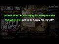 Happy For Myself - Carly Pearce KARAOKE WBV COUNTRY NEW RELEASES 18 AUGUST 2026