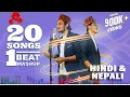 Lagu Hindi Nepali Mashup | 20 Songs 1 Beat | Ronzai X Sudeep | Dashain Tihar Festival Song 2081