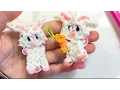 Bunny Charm Rainbow Loom Tutorial
