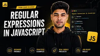 Regular Expressions Regex in Javascript JavaScript Tutorial