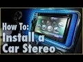 How To Install a Car Stereo Single Double DIN Car 101