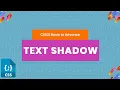 Text Shadow CSS3 Tutorial Basic to Advance in Bangla