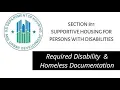 How to Prove You Have a Disability for HUD Housing - Required Documents