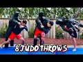 8 POWERFUL JUDO THROWS GRAPPLING DUMMY TRAINING
