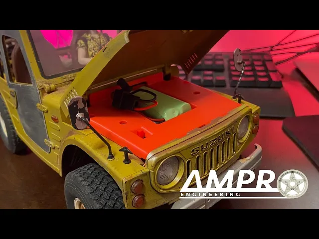 WPL C84 Suzuki Jimny Under Hood Battery Tray video thumbnail