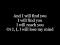 Download Lagu Sebastian Ingrosso, Alesso - Calling (Lose My Mind) Ft. Ryan Tedder ( lyrics )