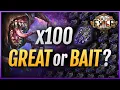 PoE 3 25 I Did x100 UBER Uber Elder Here is LOOT - GREAT or BAIT