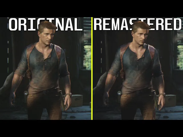 Uncharted 4 &amp; The Lost Legacy Remastered vs Original Early Graphics Comparison