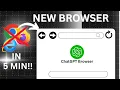 Build a Web Browser Using ChatGPT with Python in 5 Minutes