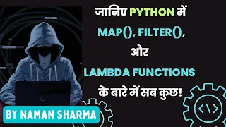 Lambda Expressions in python in Hindi Lambda Functions Python Tutorial Python For beginners