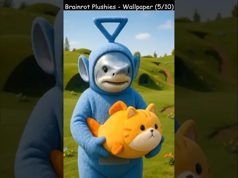 🎨🧸 Italian Brainrot Plushies Compilation (Teletubbies AI Song) #brainrot #plushies #memesong #shorts