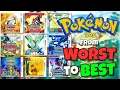 Ranking EVERY Pokemon Game on the 3DS