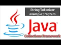 StringTokenizer Example program