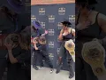 Download Lagu A WWE fan tries to steal Rhea Ripley from Dirty Dom #summerslam