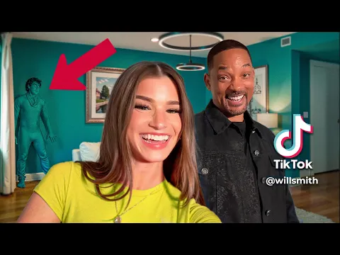 Video Thumbnail: I Secretly Hid in Celebrity TikToks
